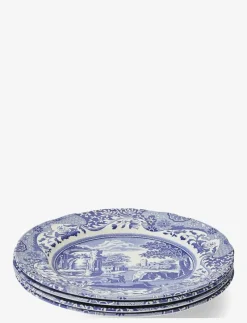 Blue Italian Lunch Plate 4-pack - Mattallrikar
