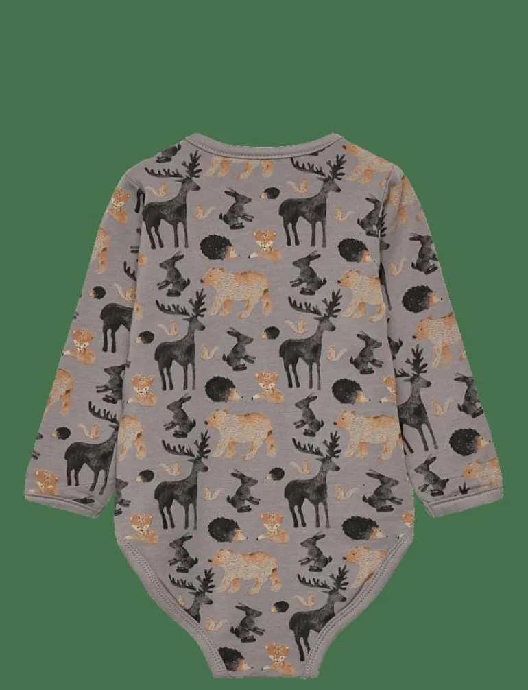 Body LS AOP Sweat - Långärmad body