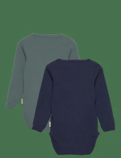 Body LS (2-pack) - Långärmad body