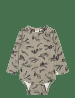 Body L/S Printed - Långärmad body