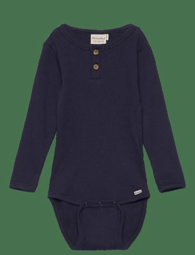Body LS Rib - Långärmad body