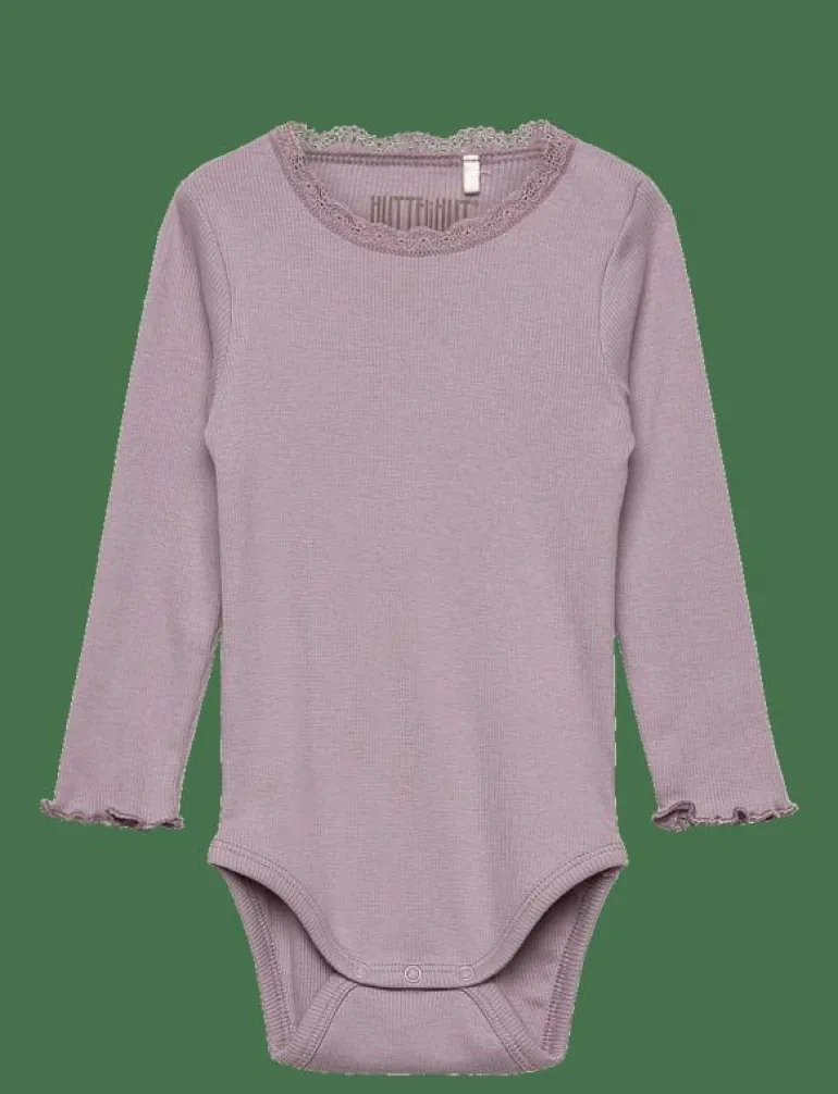 Body LS Rib - Långärmad bodysuit