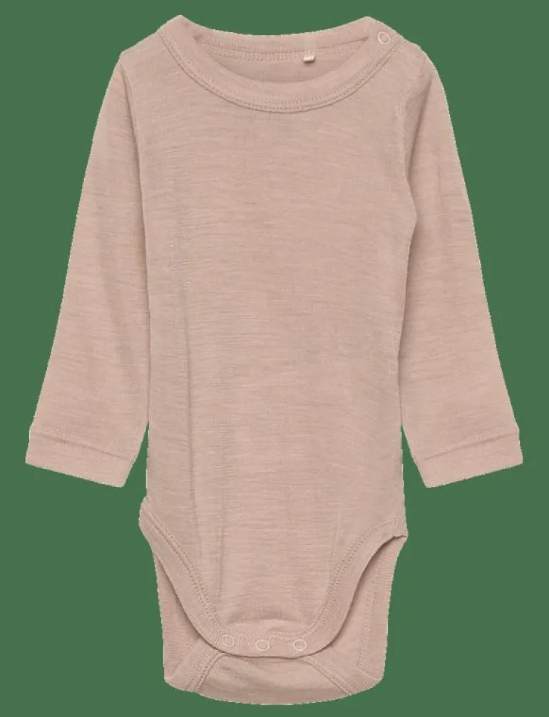 Body LS Wool - Långärmad body