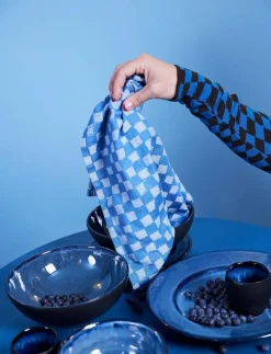 Bomullsservett Checki - Tygservetter
