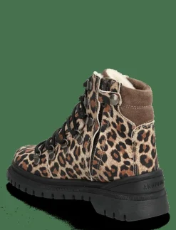 Boots - flat - with lace and zip - Stövlar & Kängor