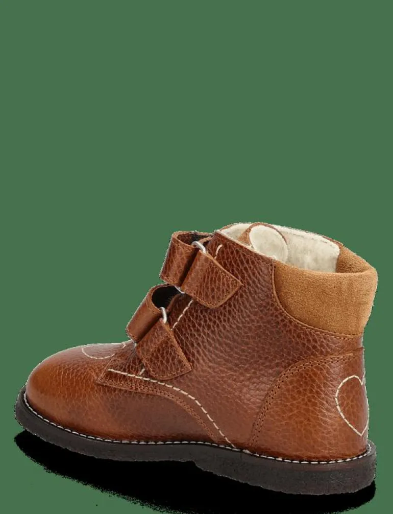 Boots - flat - with velcro - Vinterstövlar