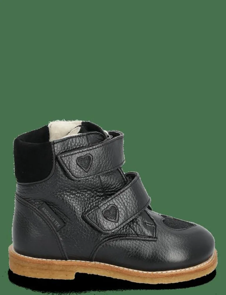 Boots - flat - with velcro - Vinterstövlar