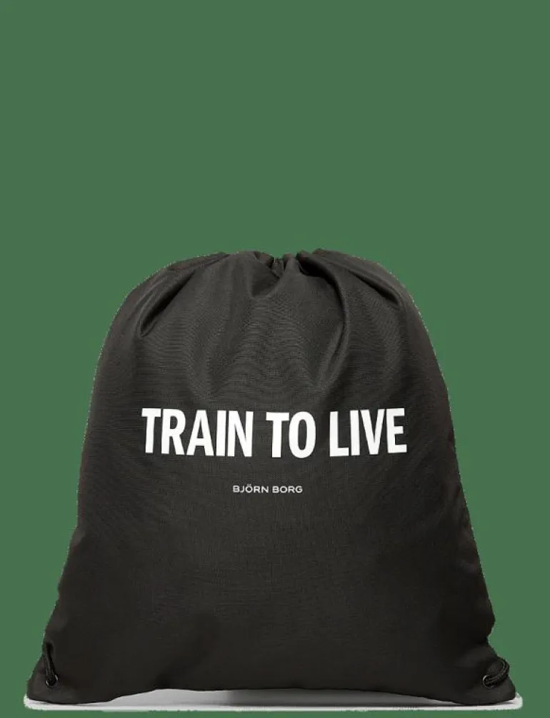 BORG LOGO DRAWSTRING BAG - Gymväskor