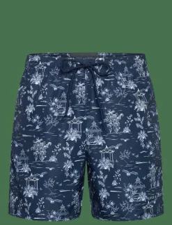 Botanical Garden Print Swimshort - Badbyxor