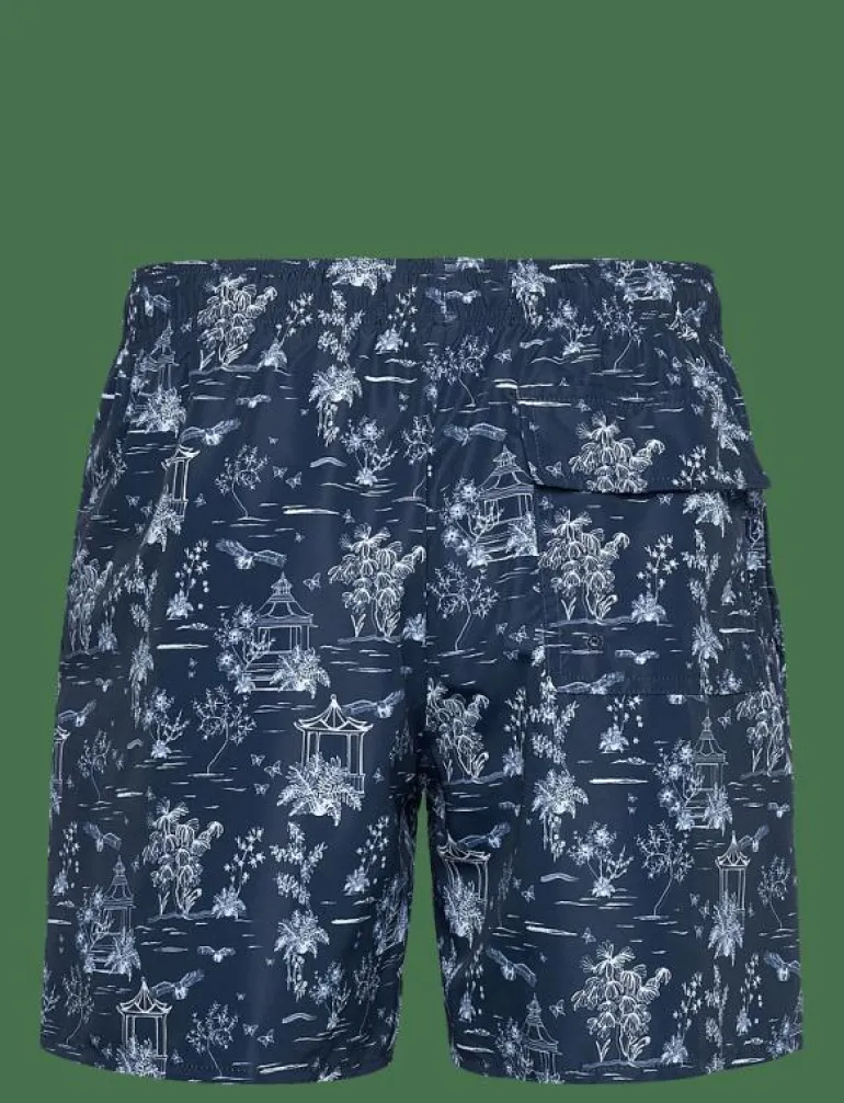 Botanical Garden Print Swimshort - Badbyxor