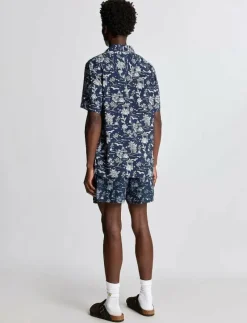 Botanical Garden Print Swimshort - Badbyxor