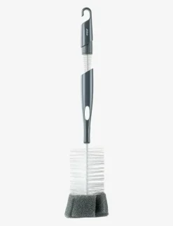Bottle and teat brush with cleaning sponge - Nappflaskor