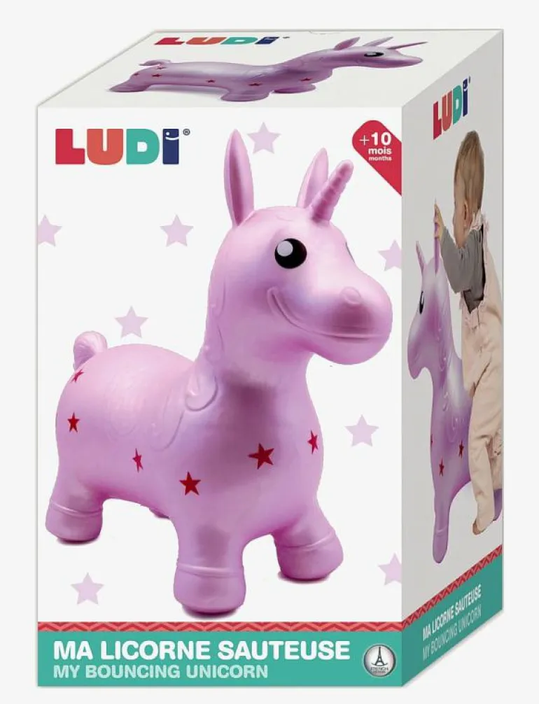 Bouncy Animal - Unicorn - Hoppdjur