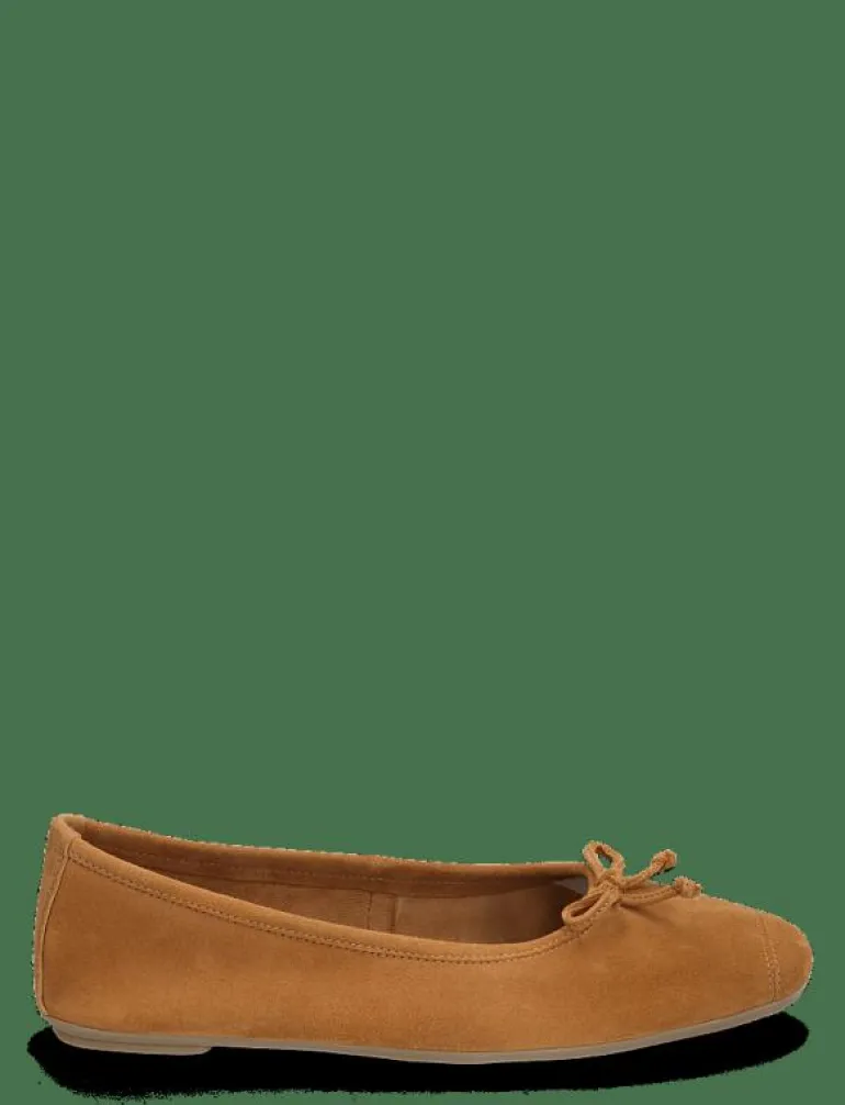 Bow suede ballerina - Ballerinas