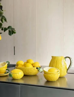 Bowl with lid Lemon - Skålar & Fat