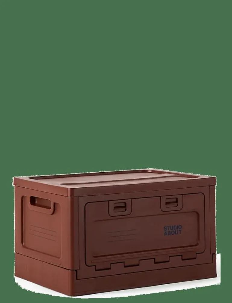 BOX, MEDIUM, BORDEAUX - Förvaringskorgar