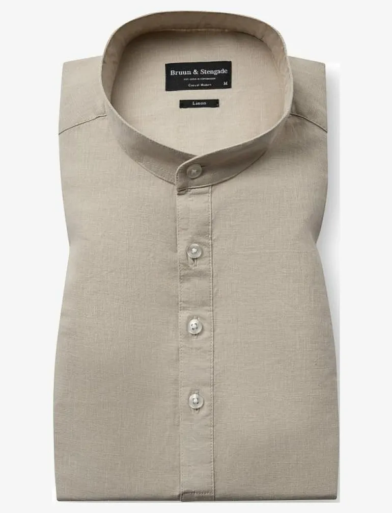 BS Crawford Casual Modern Fit Shirt - Linneskjortor