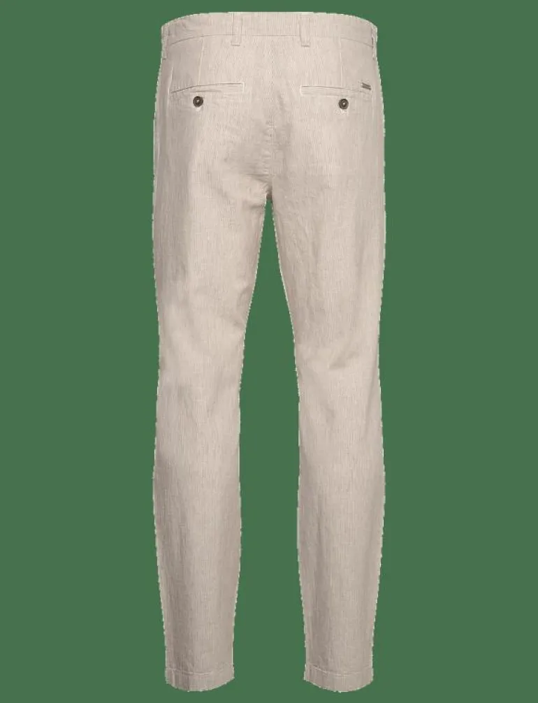 BS Ikaros Slim Fit Chinos - Linnebyxor
