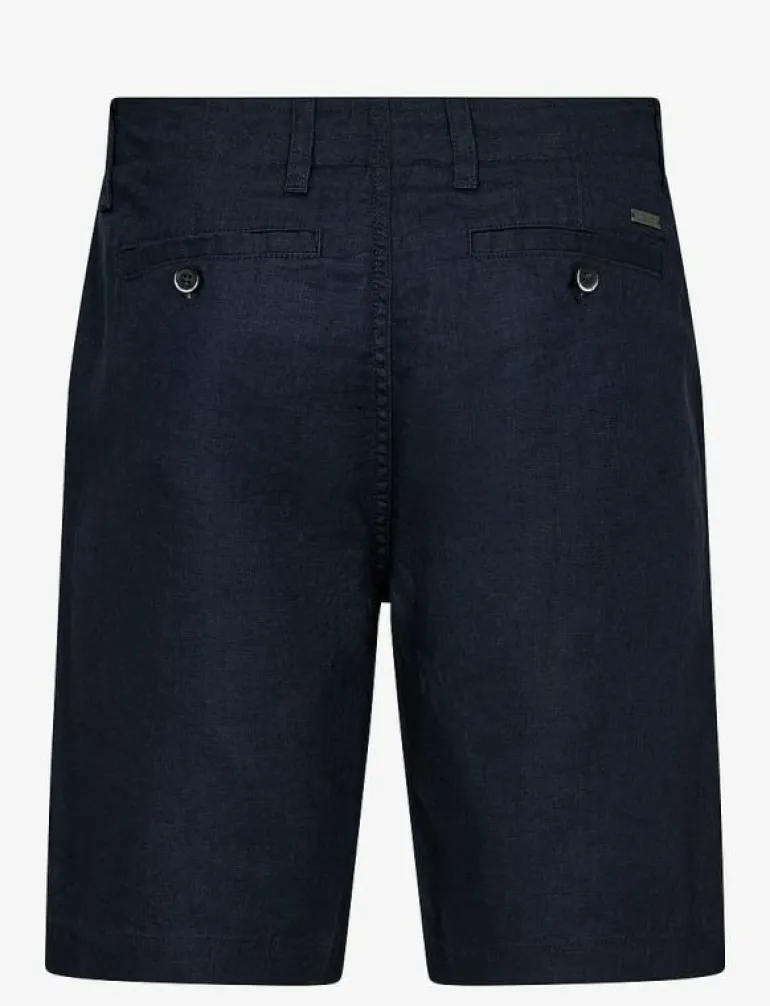 BS Peppon Regular Fit Shorts - Linneshorts