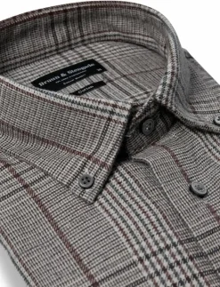 BS Tazul Casual Modern Fit Shirt - Rutiga skjortor