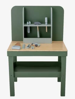 Bubba Toy Workshop, Green, MDF - Leksaksverktyg