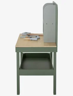 Bubba Toy Workshop, Green, MDF - Leksaksverktyg