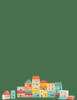 Building Blocks - Village - Avenue du Moulin - Byggklossar