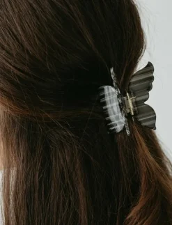 Butterfly hair clip black - Hårklämmor