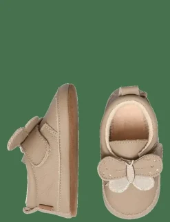 Butterfly leather slippers - Inneskor