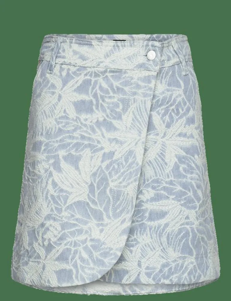C_DENIM SKIRT MINI - Korta kjolar