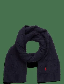 Cable-Knit Cotton Scarf - Halsdukar