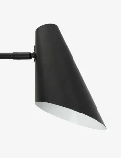 Cale Wall lamp w/rod matt Black - Vägglampor