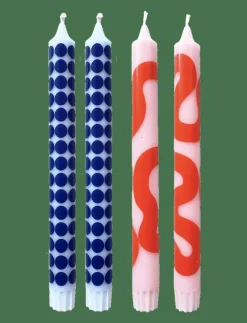 CANDLES, ROSE/LIGHT BLUE - Dekoration