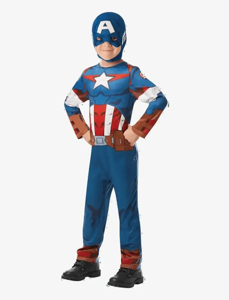 Captain America Classic Costume - Maskeradkläder