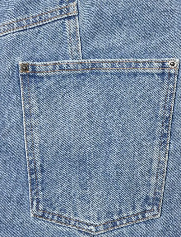 CARGO DENIM PANTS - Cargobyxor