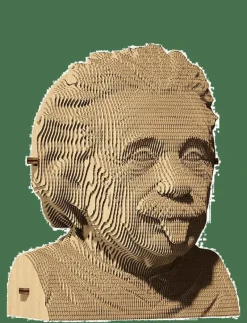 Cartonic 3D Pussel EINSTEIN - Träfigurer