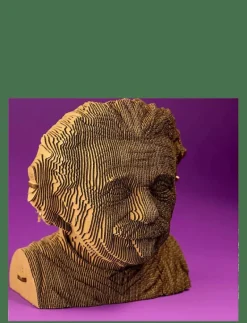 Cartonic 3D Pussel EINSTEIN - Träfigurer