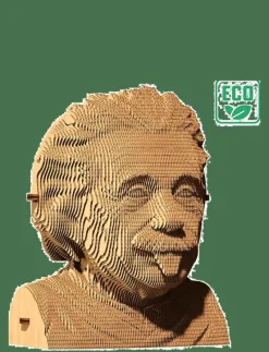 Cartonic 3D Pussel EINSTEIN - Träfigurer