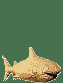 Cartonic 3D Pussel HAJ - Träfigurer