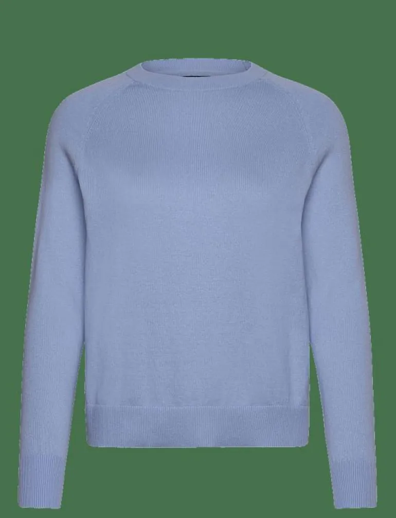 Cashmere Blend Raglan Sweater - Stickat