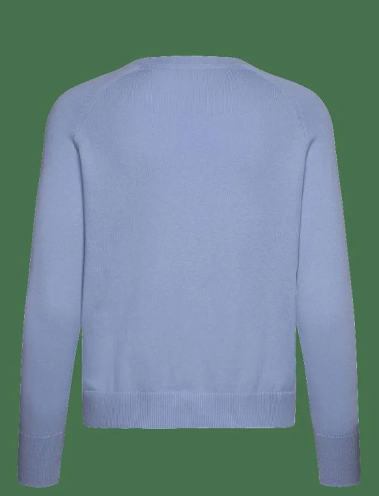 Cashmere Blend Raglan Sweater - Stickat