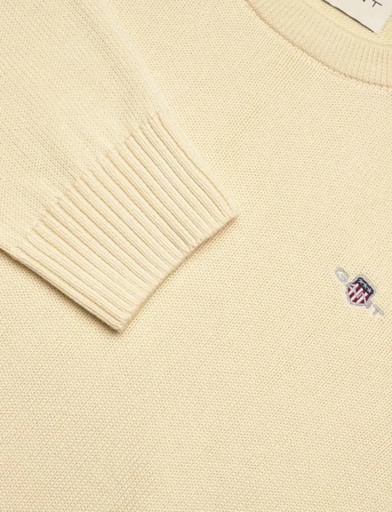 CASUAL COTTON C-NECK - Rundhalsad