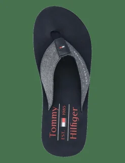 CHAMBRAY BEACH SANDAL - Flip-flops