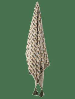 Charlie Throw, Brown, Recycled Cotton - Filtar & täcken