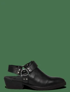 Chatty W Leather Sho - Platta mules