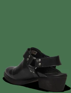 Chatty W Leather Sho - Platta mules