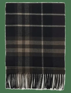 Check fringed scarf - Halsdukar