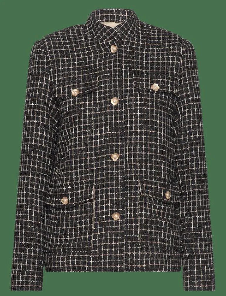 Checked bouclé jacket - Bouclés