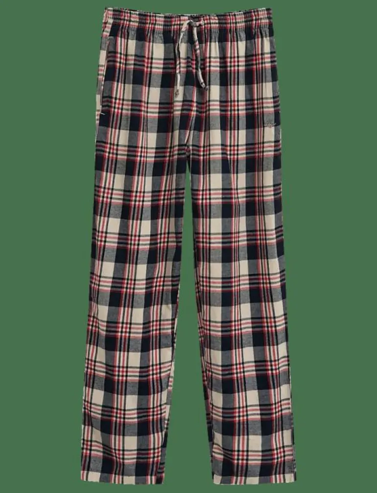 CHECKED FLANNEL PAJAMA PANTS - Pyjamas