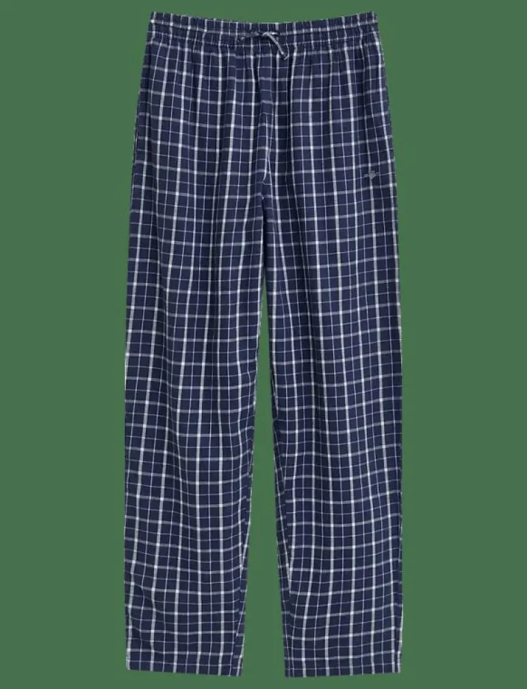 CHECKED FLANNEL PAJAMA PANTS - Pyjamas